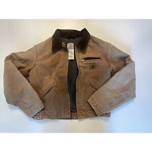 Carhartt Youth 10 12 Women’s XS Jacket Vintage Barn Chore Detroit USA